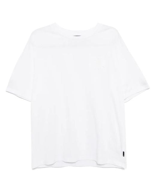 FIVE CM White Logo T-Shirt for men
