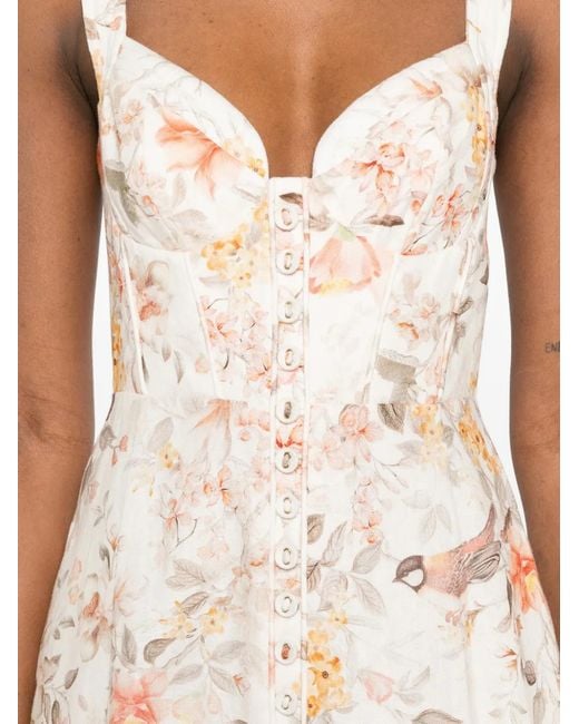 Zimmermann White Midi Dresses