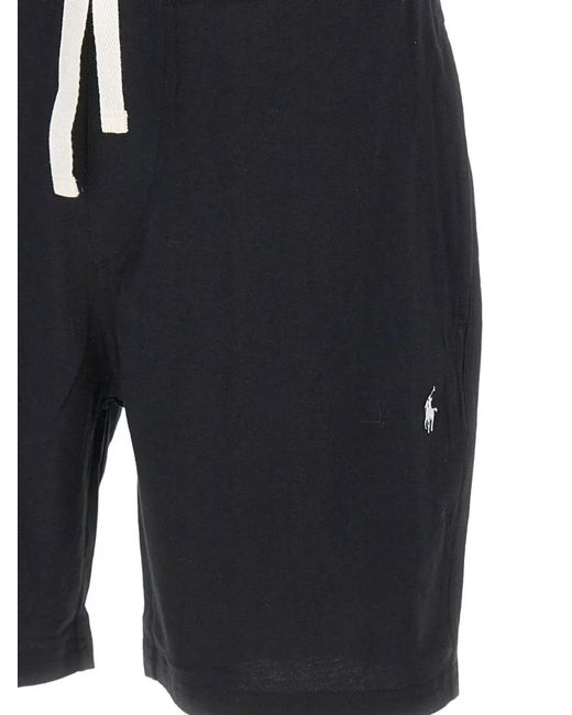 Polo Ralph Lauren Blue Polo Pony Cotton Shorts for men