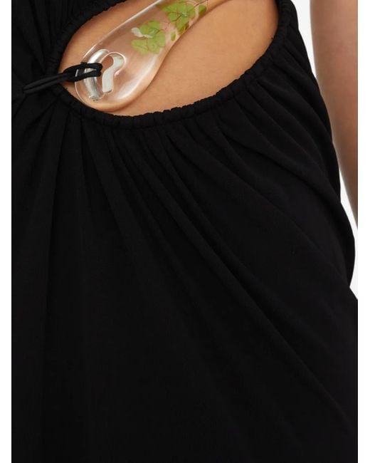 Christopher Esber Blousejurk Met Gedraaid Detail En Uitgesneden Details in het Black