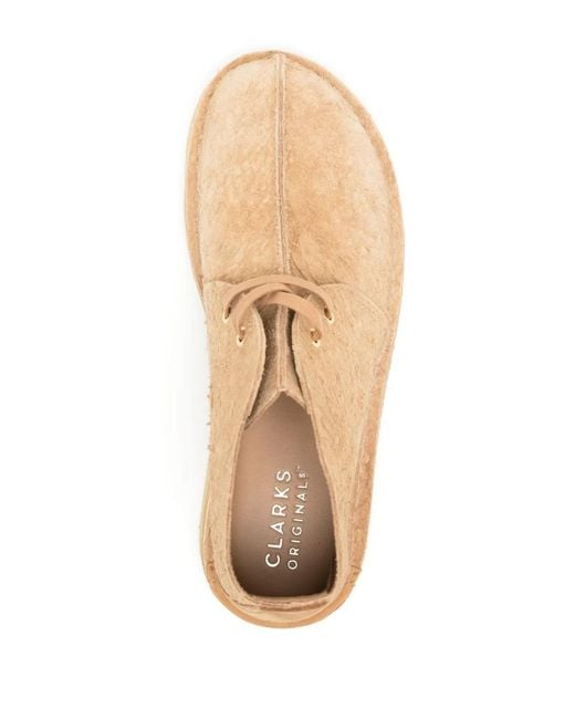 Clarks Brown Desert Trek Lace-Up Boots for men