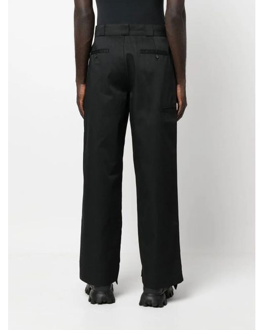 Palm Angels Reversed Waistband Chino Pant Black/brown for men