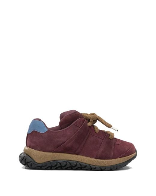 Birkenstock Brown Goerlitz 1774 Panelled Suede Sneakers for men