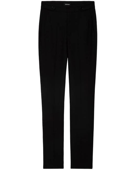 Zadig & Voltaire Black Panny Trousers