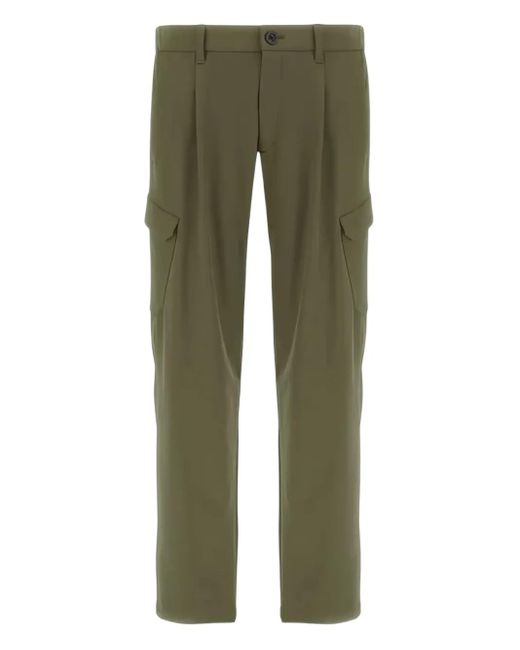 Pantalon À Design Plissé Herno en coloris Green