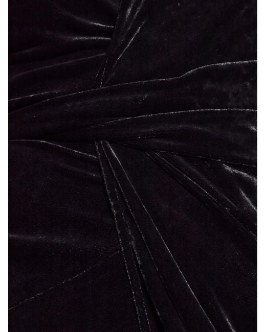 Abito Drappeggiato di Rick Owens in Black