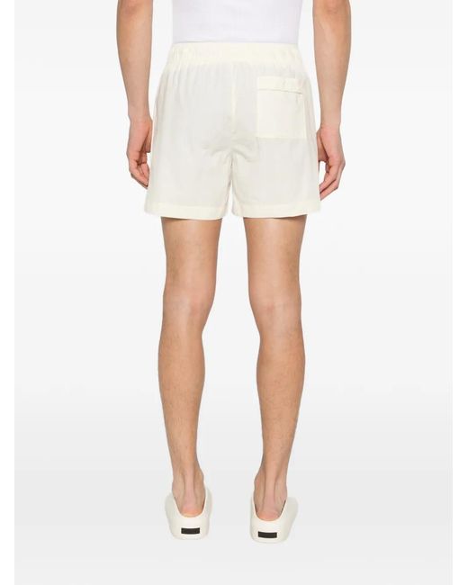 Entire studios White Drawstring Elasticated Shorts