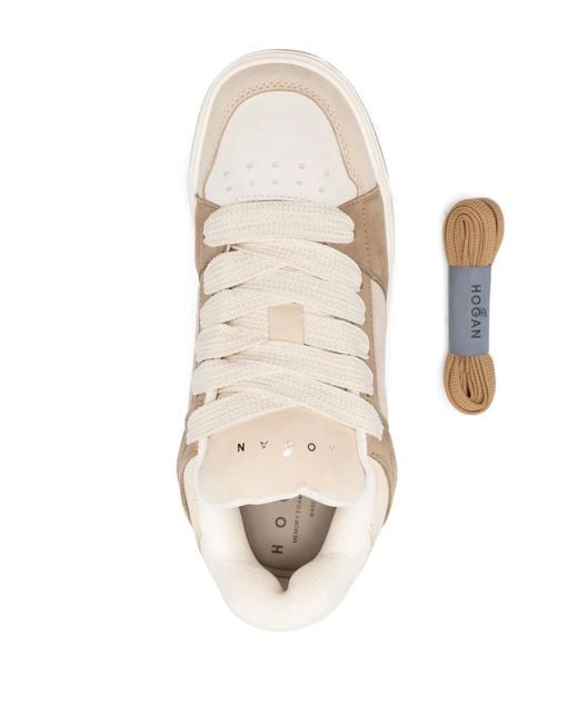 Hogan Chamallow Sneakers in het Natural voor heren