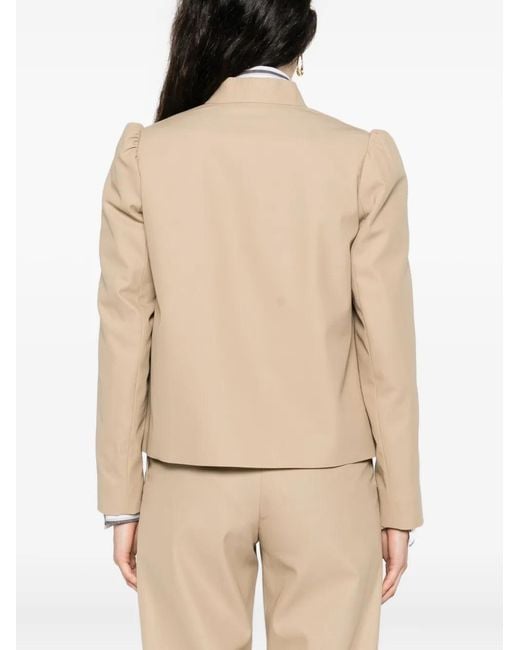 Max Mara Natural Sand Cotton Phebe