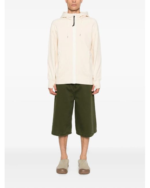 C P Company Natural Zip-Fastening Sweatshirt for men