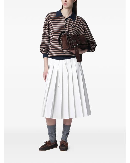 Miu Miu Black Utilitaire Shoulder Bag