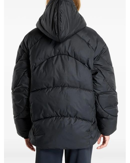 Adidas By Stella McCartney Black Padded Hooded Jacket