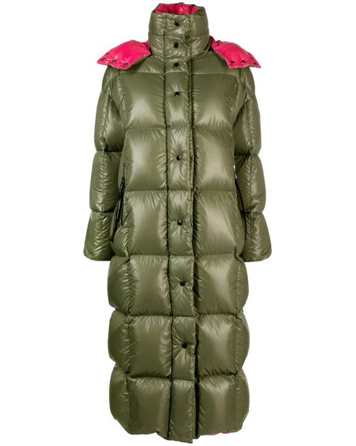 Moncler Green Parnaiba Quilted Coat