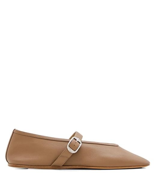 Le Monde Beryl Brown Stelea Ballerina Shoes