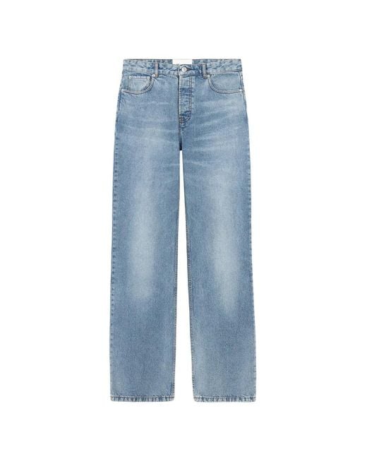 Jean À Coupe Ample AMI pour homme en coloris Blue