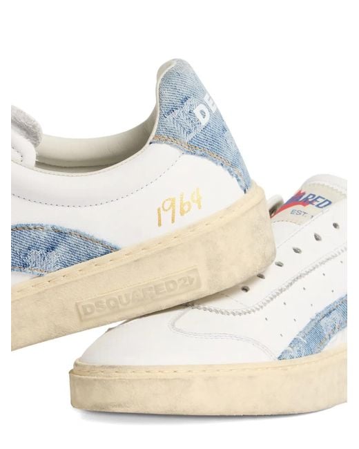 DSquared² White Rider Sneakers for men