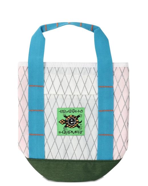 Sac Cabas À Motif De Losanges Brain Dead pour homme en coloris Blue
