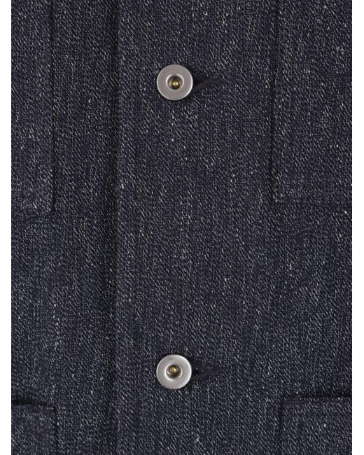 Chaqueta Vaquera Jil Sander de hombre de color Blue
