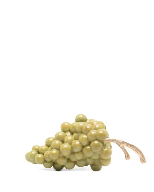 Cult Gaia Grape Clutch in het Metallic