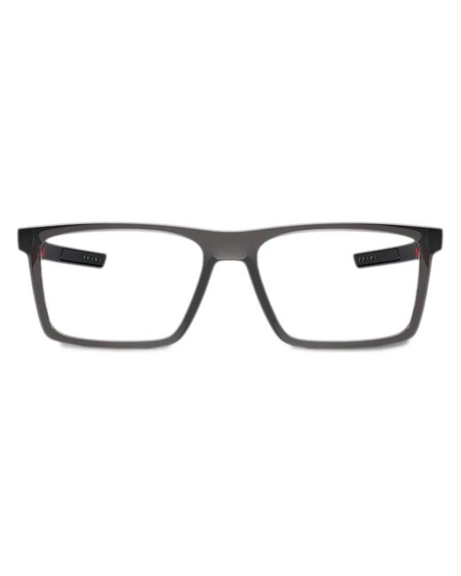 Prada Linea Rossa Eckiges Gestell in Brown für Herren