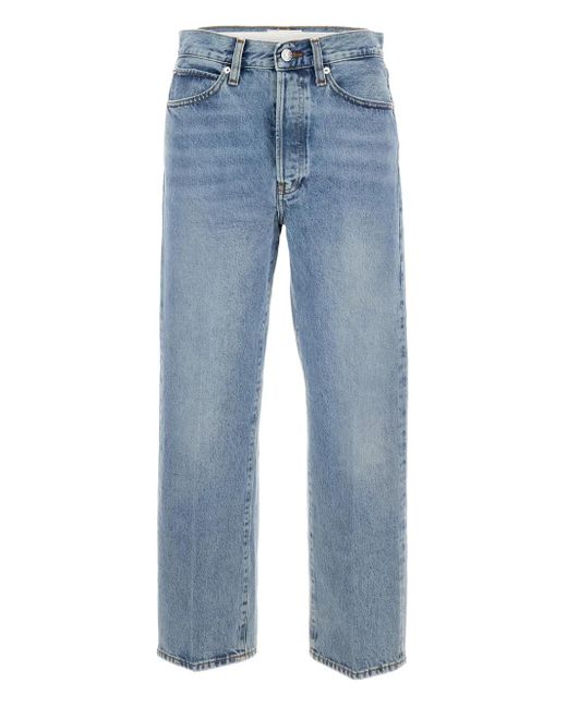 FRAME Jeans Met Vijf Zakken in het Blue
