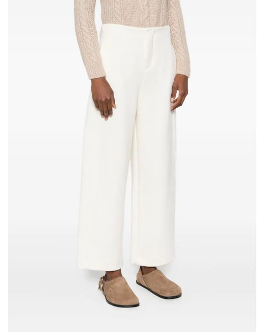 Max Mara White Ebrien Trousers