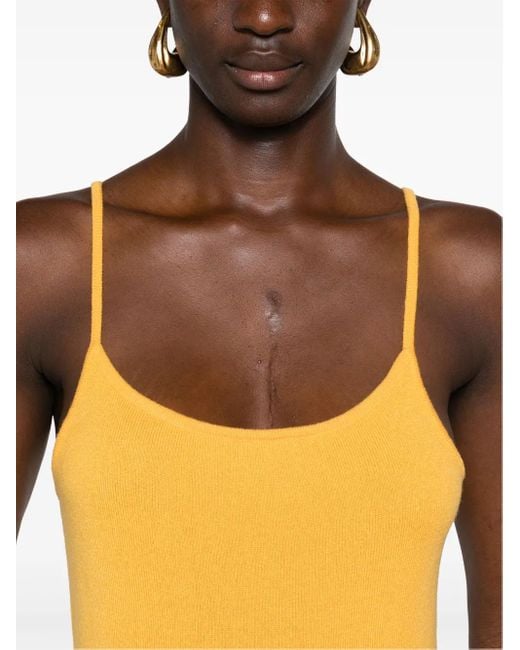Teddy Cashmere Rapallo カシミアトップ Yellow