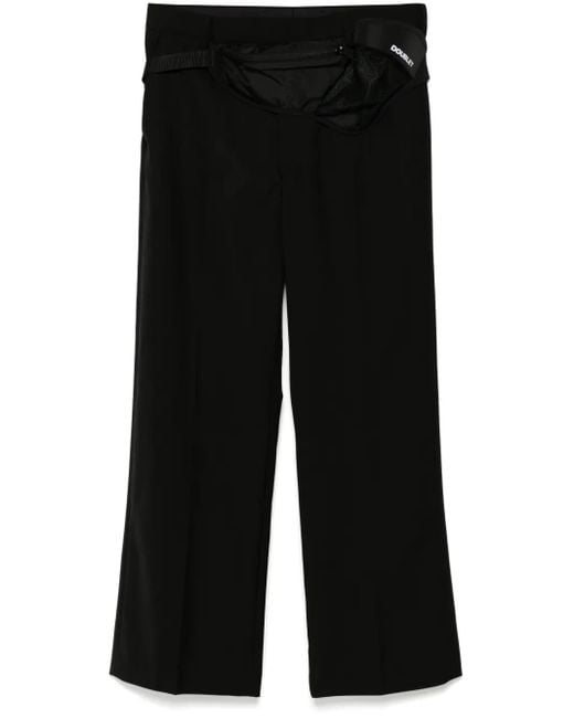 Doublet Black Tailored Trousers for men