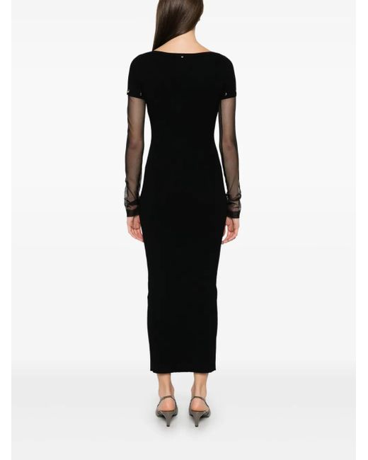 Sportmax Grazia マキシドレス Black
