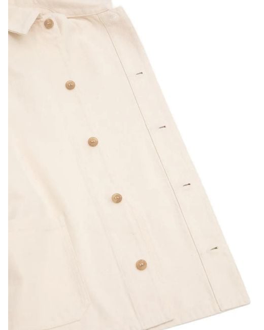 A.P.C. Natural Kerlouan Button-Up Patch-Pocket Jacket for men
