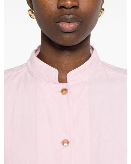 ROSSO35 Pink Pocket Button Jacket