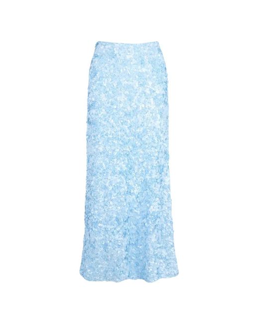 Acler Pipson Maxi-Rok in het Blue