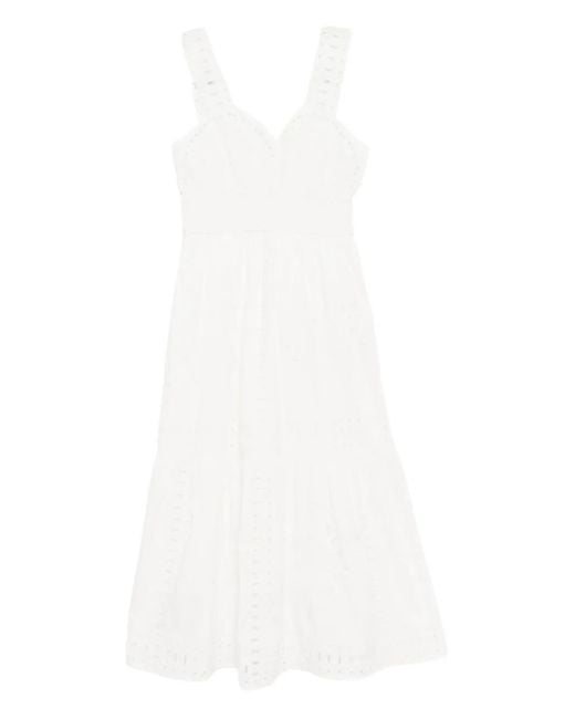 Rails Fawn Jurk in het White