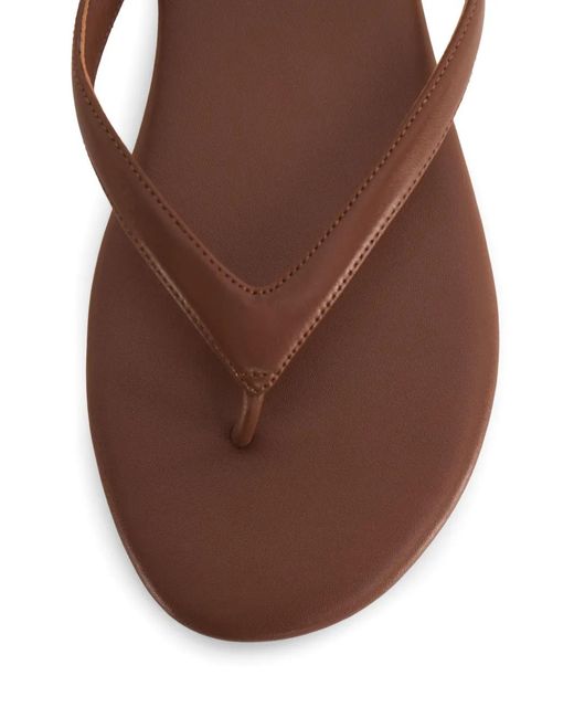 12 STOREEZ Brown Jennifer Thong Sandals