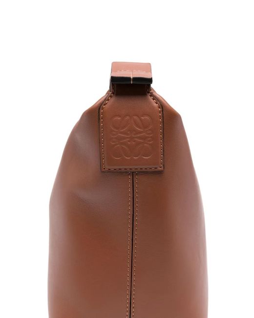 Loewe Brown Cubi Crossbody Small for men