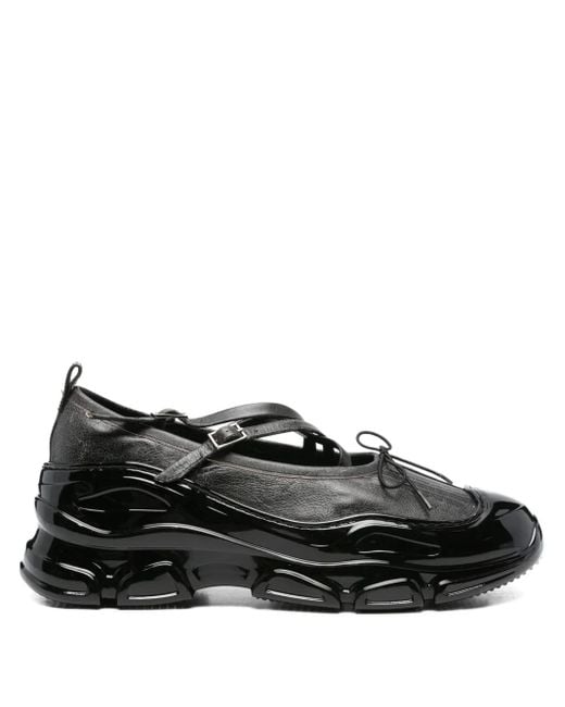 Simone Rocha Sneakers mit überkreuzten Riemen in Black für Herren