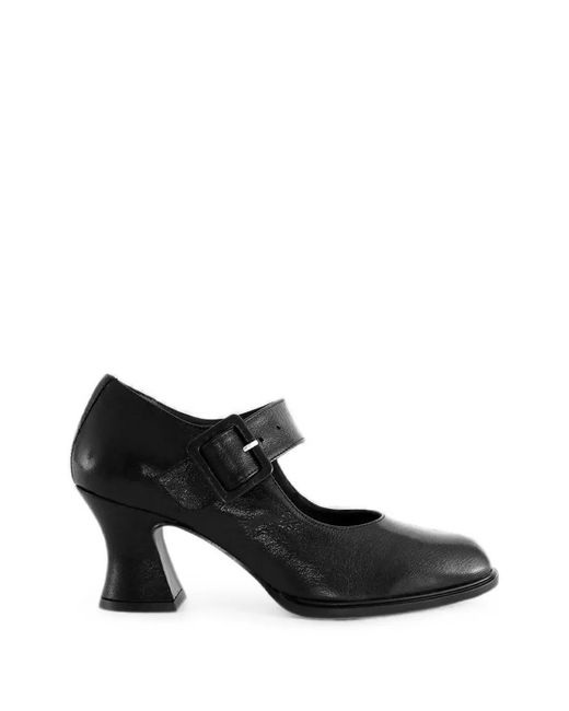 Paloma Wool Black Carmen Buckle-Strap Pumps