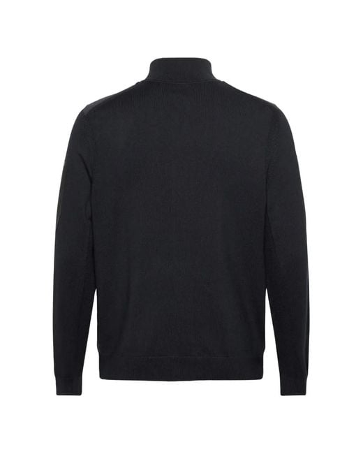 Boss Blue Zip Patch Jacket for men