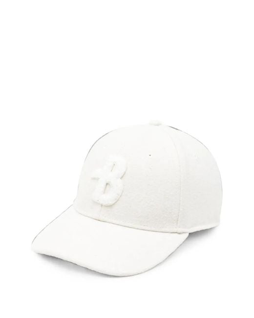 Ballantyne White Logo-Patch Baseball Cap for men