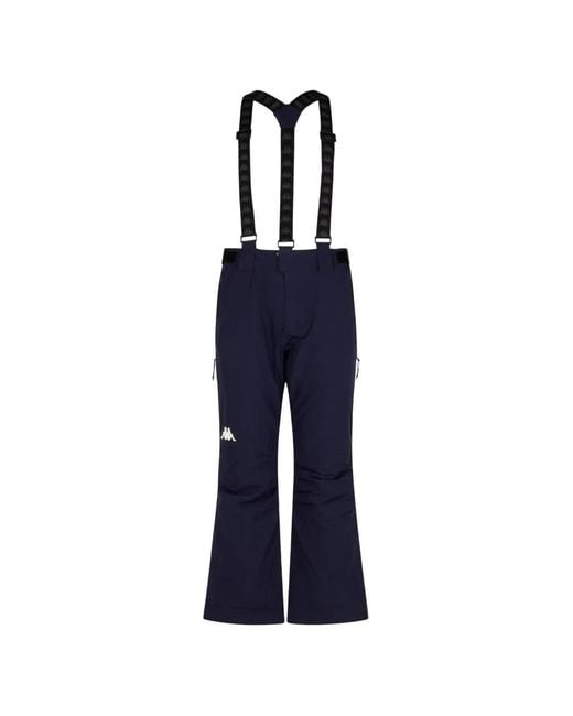 Pantalon De Ski À Logo Kappa pour homme en coloris Blue