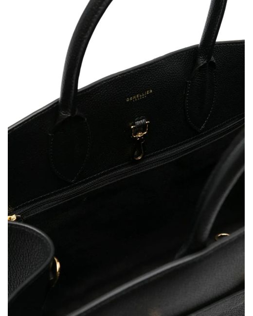 DeMellier London Black Large The Hudson Clasp-fastening Tote Bag