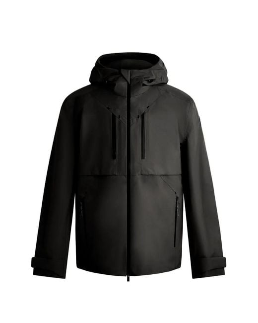 Fusalp Black Brivor Zip-Up Hooded Jacket for men