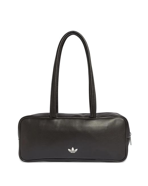 Adidas Black Sac Porté Épaule Adicolor Elongated Airliner
