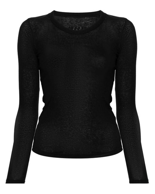 T-shirt à col rond Isabel Marant en coloris Black
