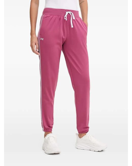 Under Armour Pink Logo-Print Tracksuit