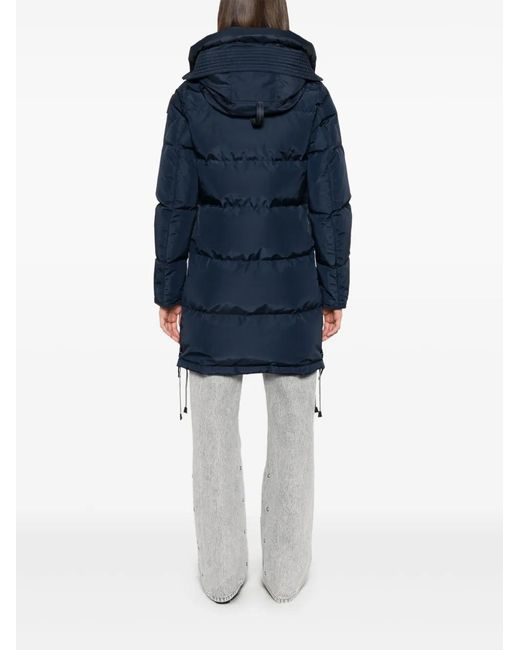 Parajumpers Blue Long Bear Coat