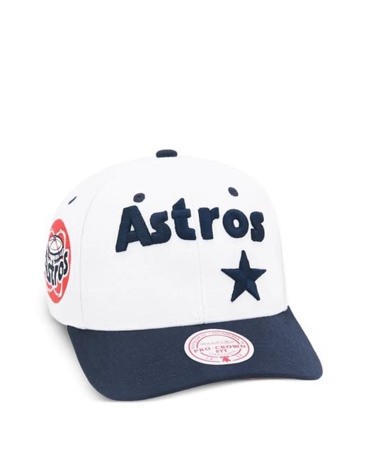 Mitchell & Ness Blue Evergreen Pro Star-Motif Snapback Cap for men