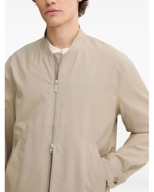 Les Deux Natural Zip-Fastening Bomber Jacket for men