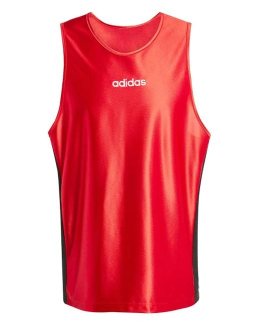 Adidas Red Originals Retro Boxing Tank Top for men