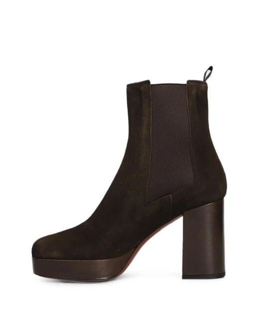 Roberto Festa Brown Melindra Platform Ankle Boots